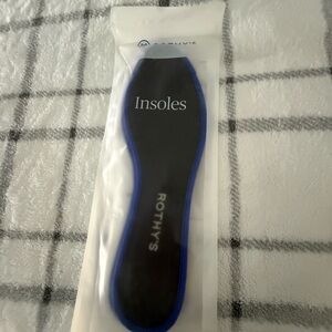 Rothy's Black and Blue Recycled Insoles